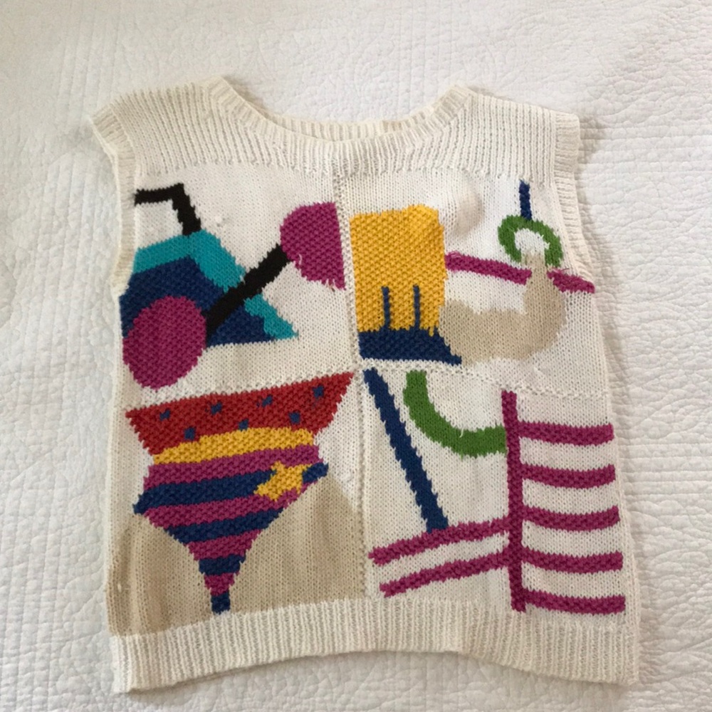 One of a Kind Vintage Sweater Vest